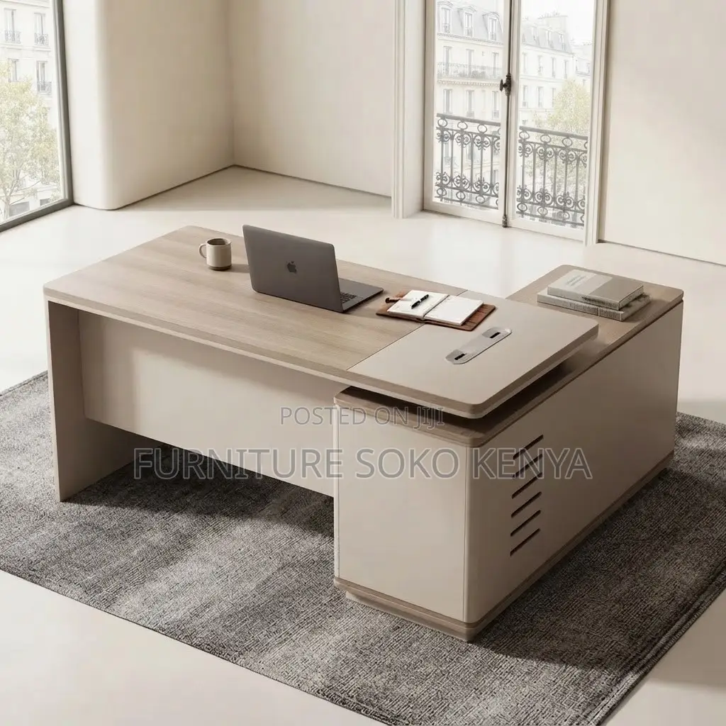 Office Desk; L-Shaped Desk Executive 160CM Manager Workstation Table