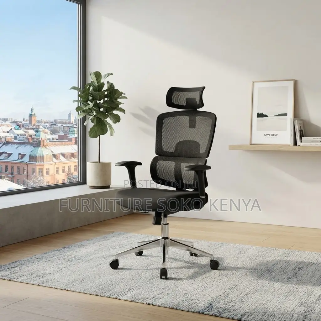 Office Chairs; Orthopedic High Back Boss Desk Seat.