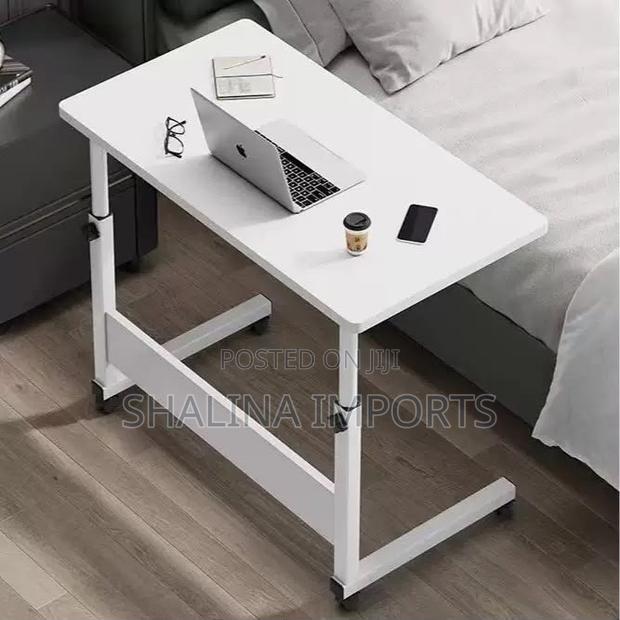 Adjustable Standing Laptop Table/Desk With Wheels - thumbnail 2