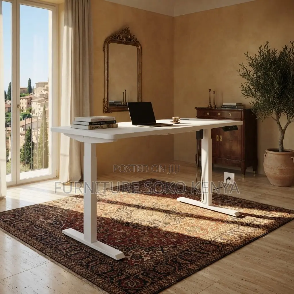 Office Desk; Electric Motorized Standing Office Desk-1400mm