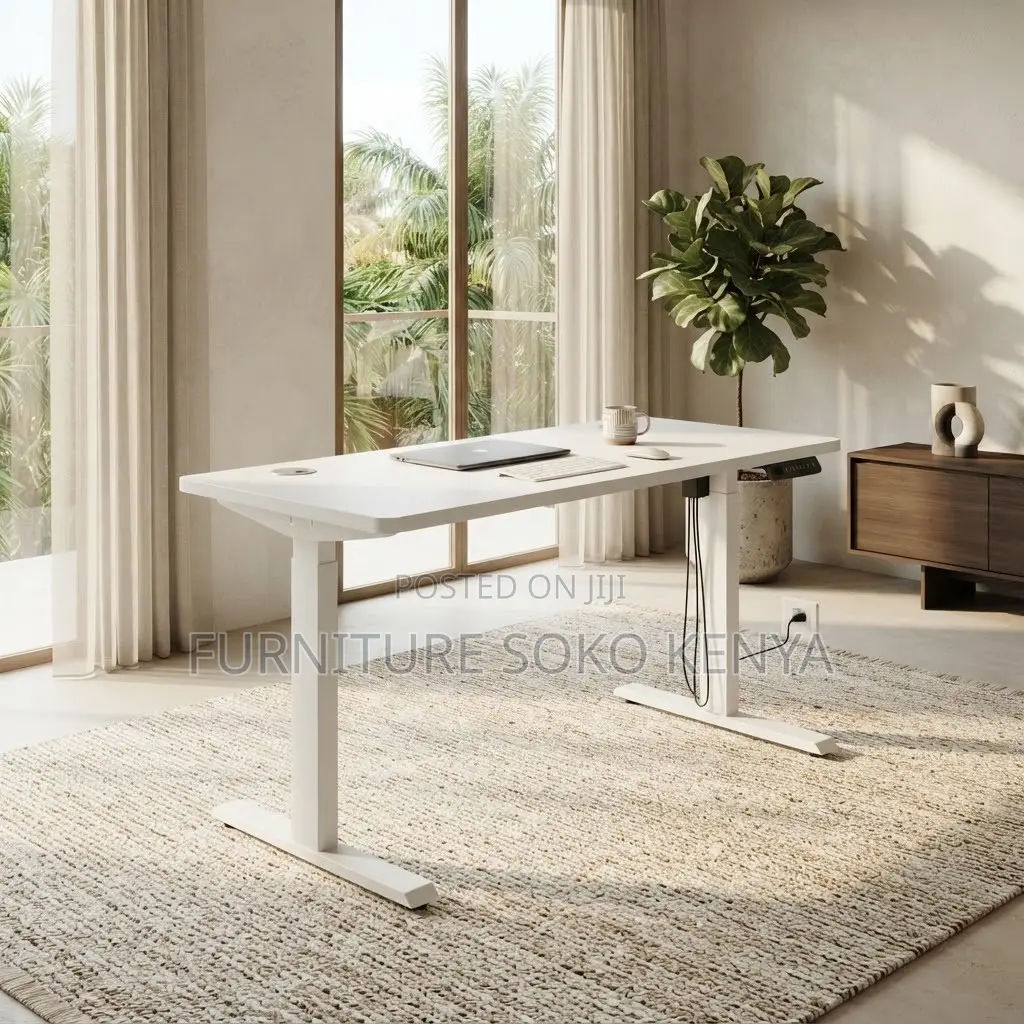 Office Desk; Electric Motorized Standing Office Desk-1400mm
