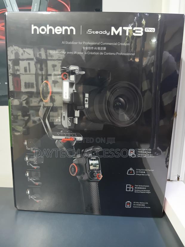 Hohem iSteady MT3 Pro Versatile 3-Axis AI Camera Gimbal Stabilizer - thumbnail 2