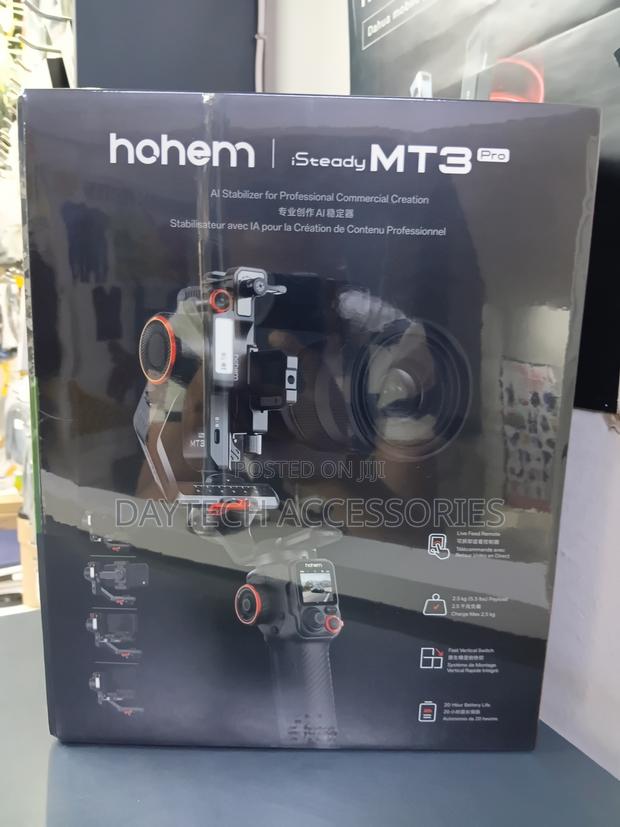 Hohem iSteady MT3 Pro Versatile 3-Axis AI Camera Gimbal Stabilizer - thumbnail 3