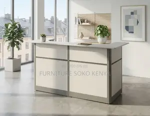 Reception Desk; 1.6m Imported Office Front Reception Office Desk