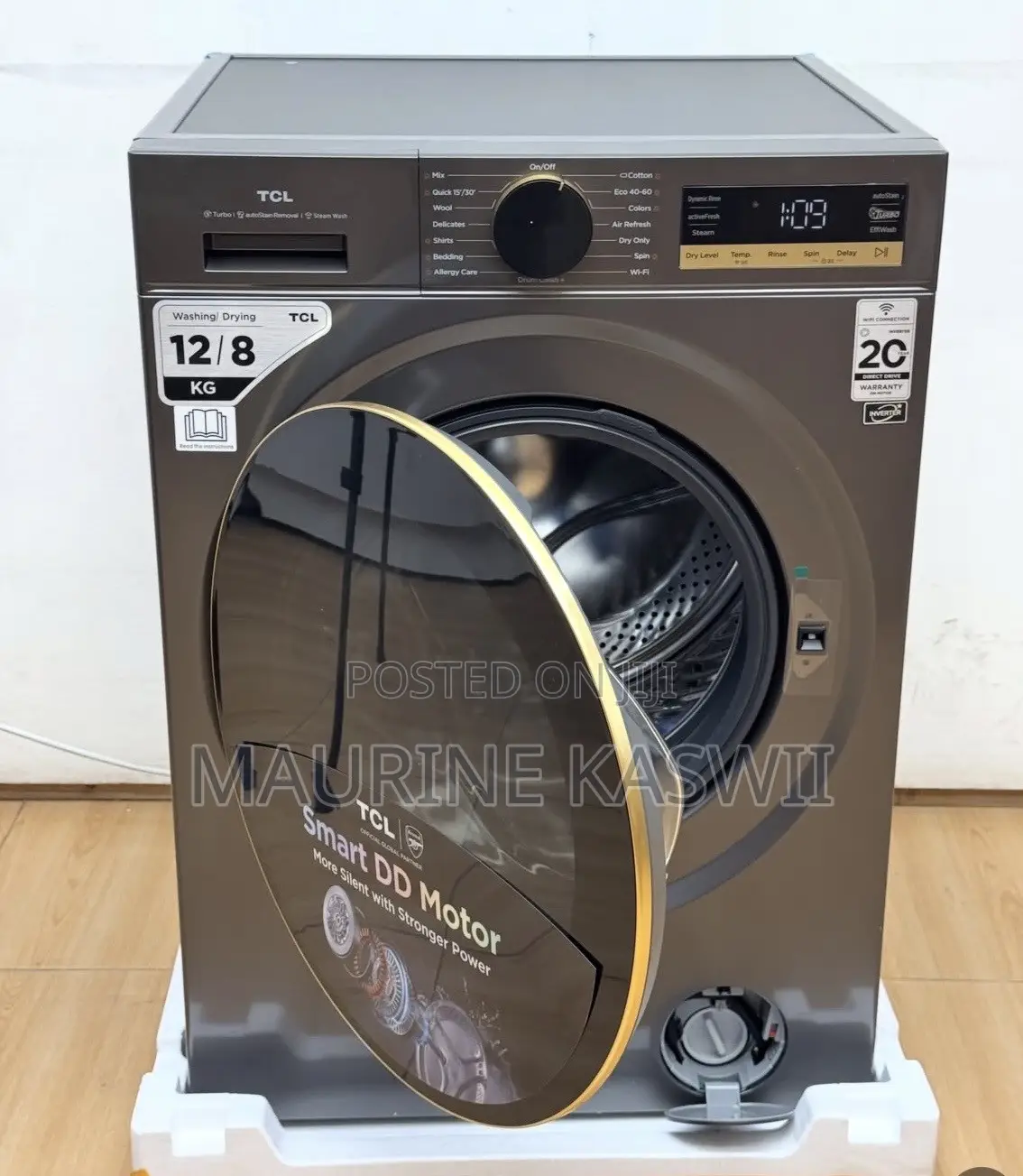TCL 12/8kg Dryer Washing Machine