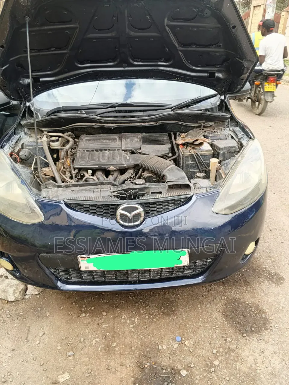 Mazda Demio 2013 Blue