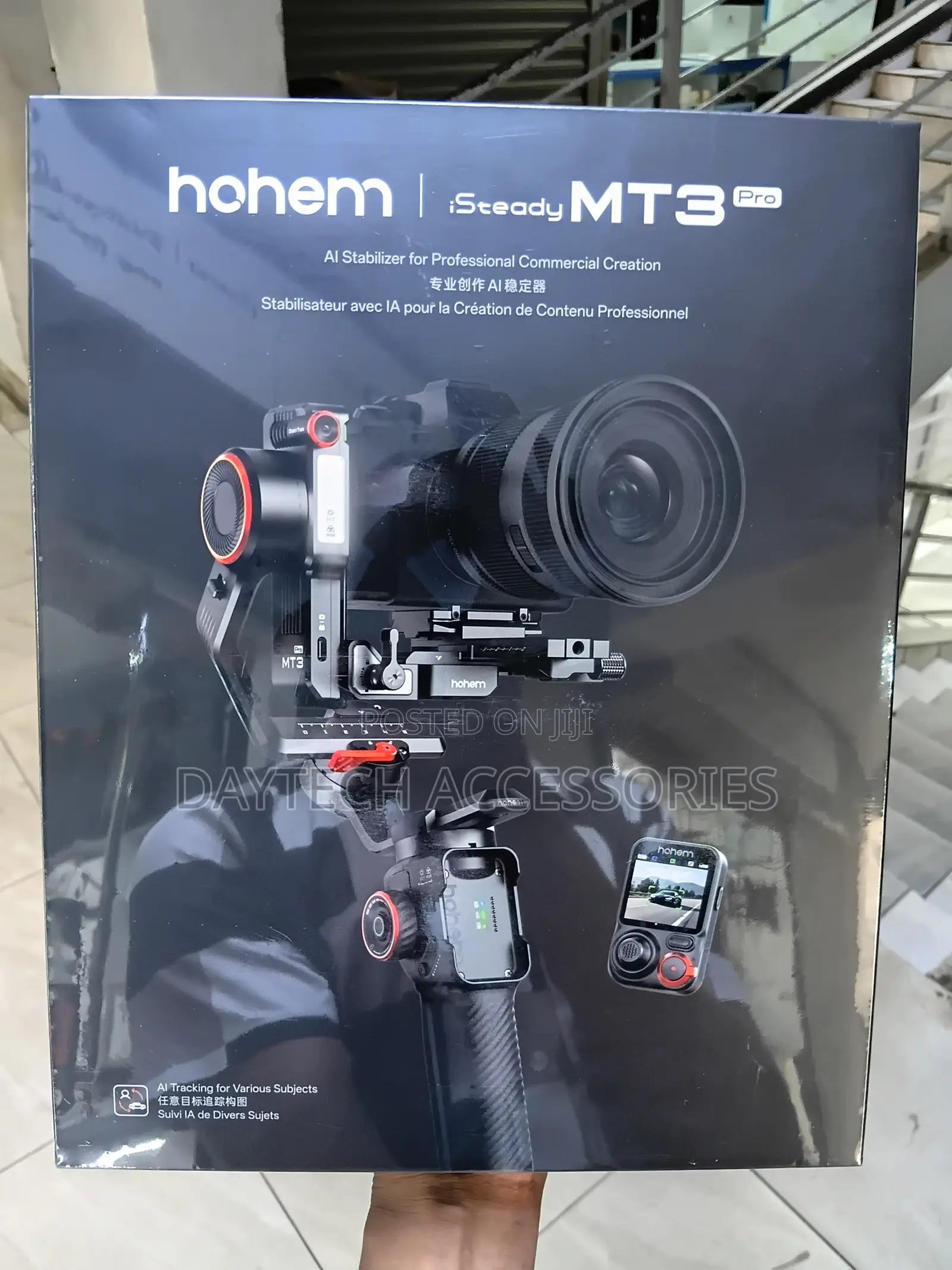 Hohem iSteady MT3 Pro Phone & Camera Gimbal Stabilizer W/ AI Tracking