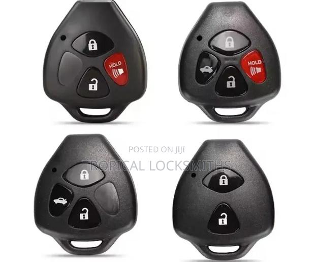 Toyota Key Shell Only (Tri)