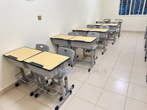 Single Student School Desk and Chair – Classroom Furniture Kenya