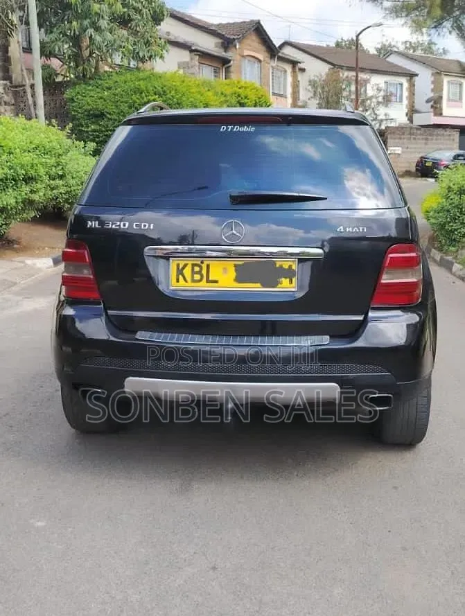 Mercedes-Benz M Class ML 320 CDI 4Matic 2008 Black