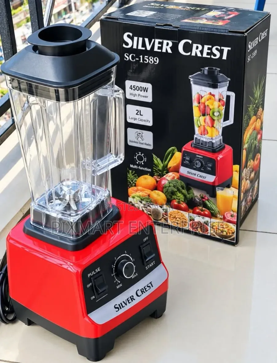 Silver Crest Blender 4500W 2L Powerful Motor 2 in 1