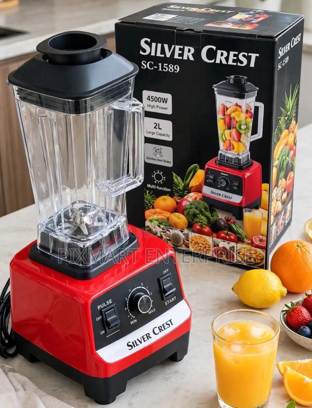 Silver Crest Blender 2L 4500W With Pulse Function - main view