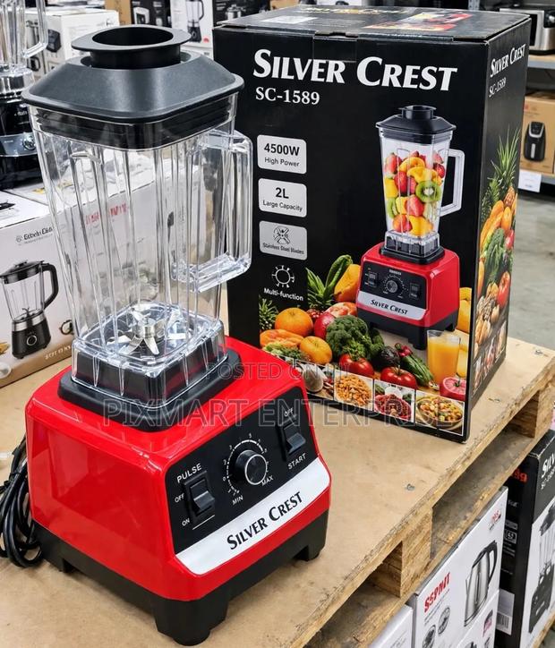 Silver Crest Blender 2L 4500W With Pulse Function - thumbnail 2