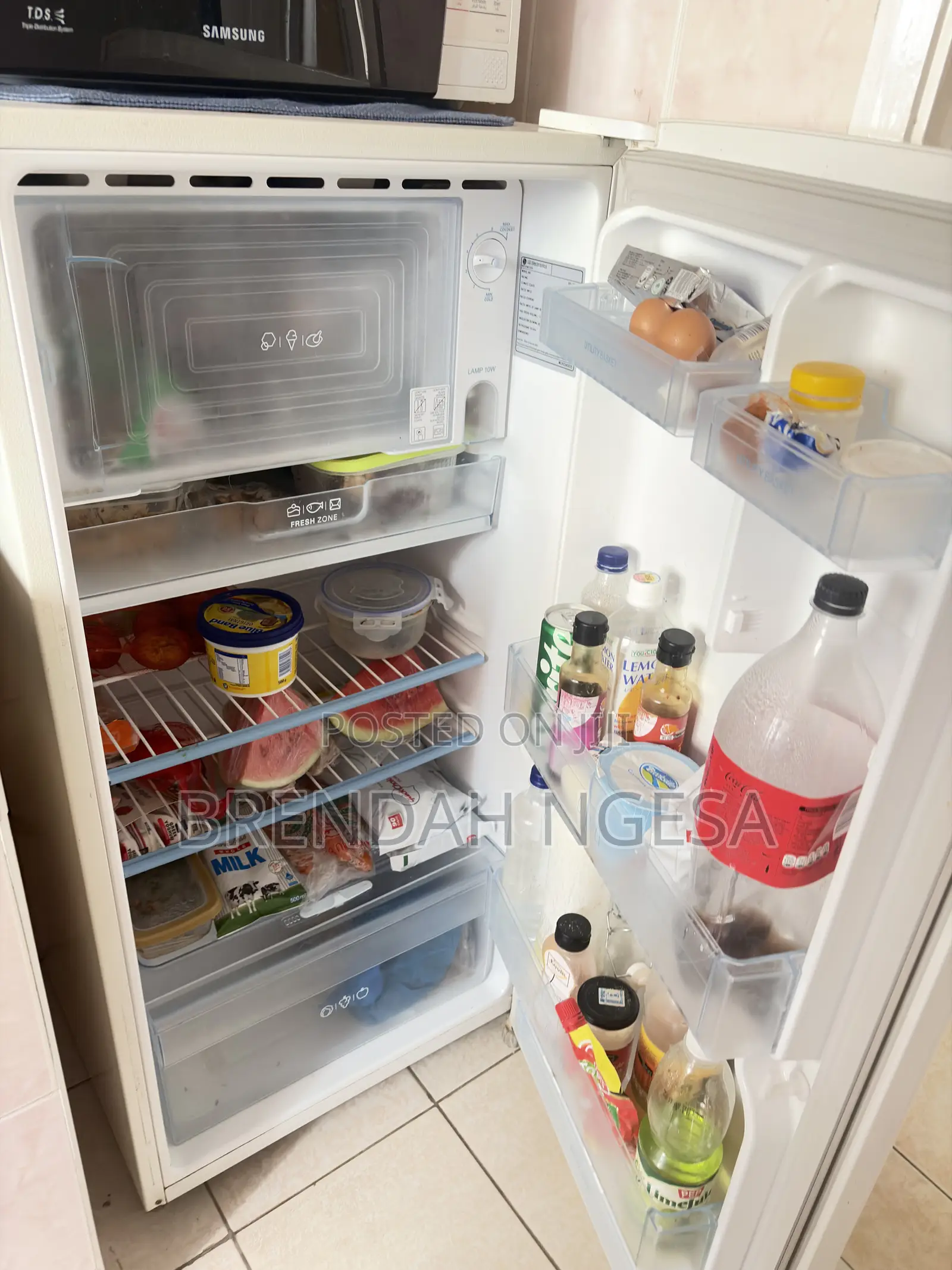 LG 208litres for Sell at 20k Location Athiriver