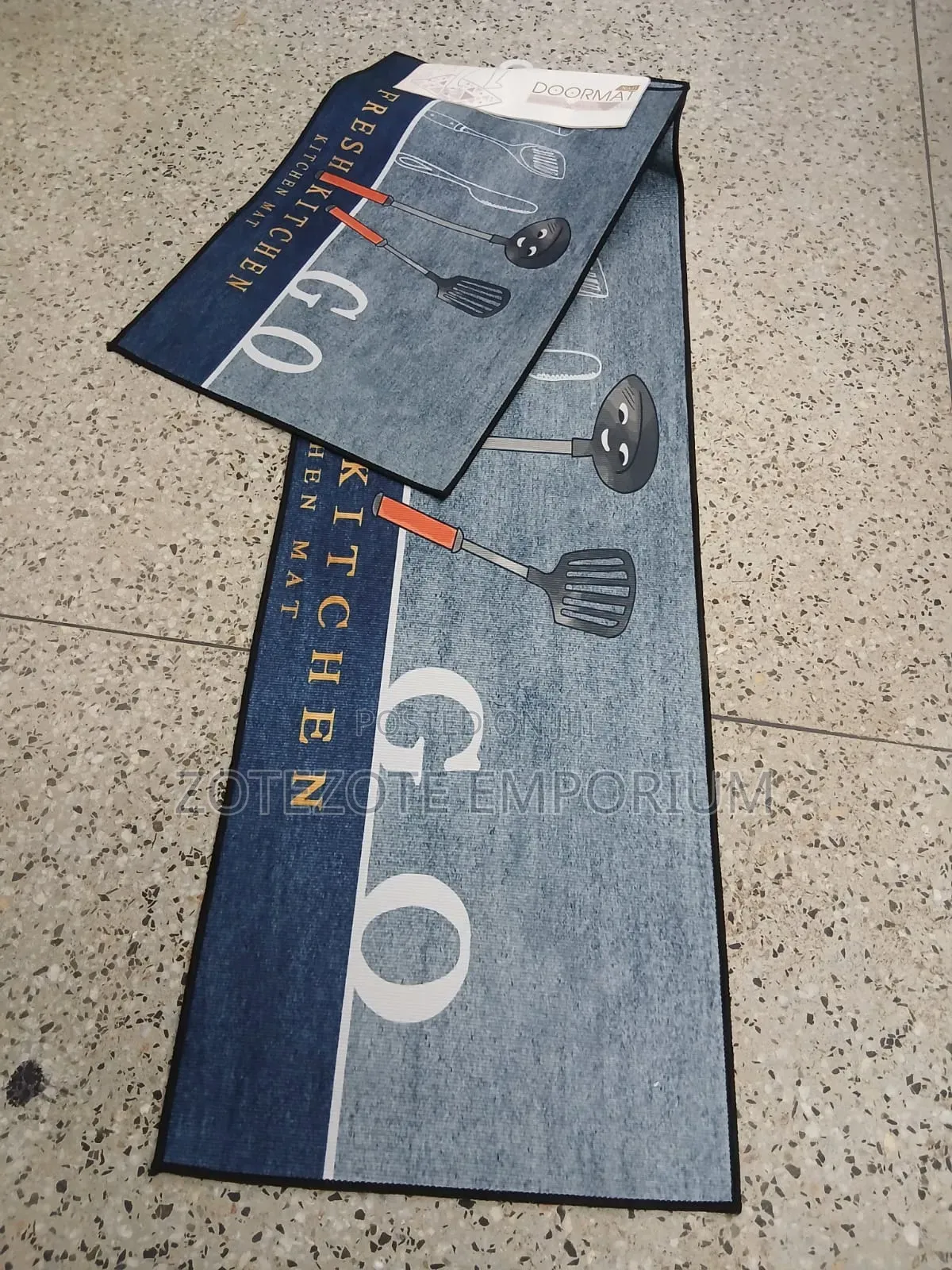 2pcs Modern Kitchen Mat