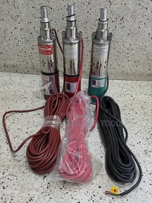 24V DC 50m Head 250Watts Solar Submersible Pump With Copper Winding