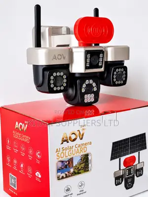 AOV 4G AI Solar Security Camera