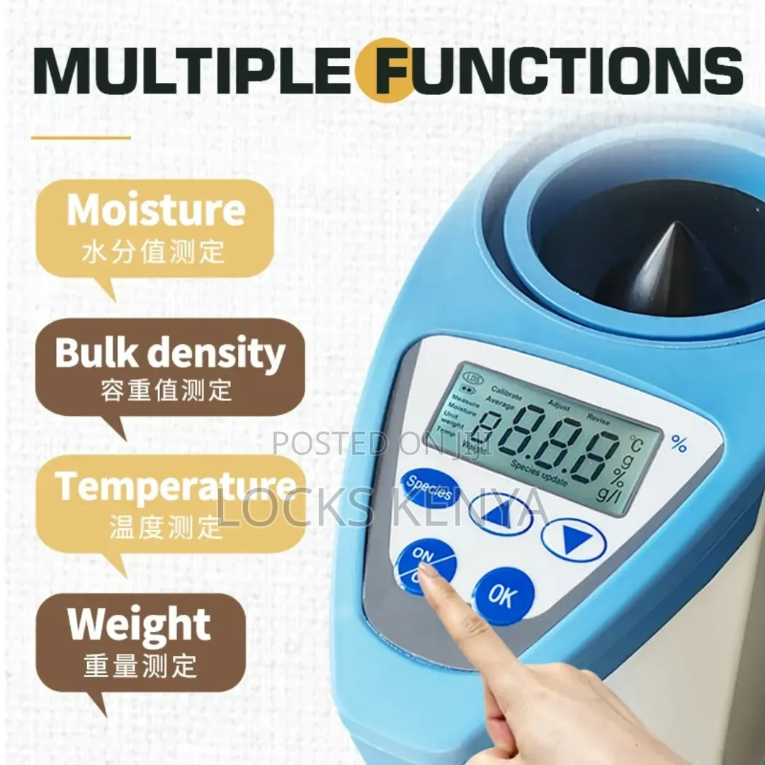 24 Cereal Types Grain Moisture Measuring Meter