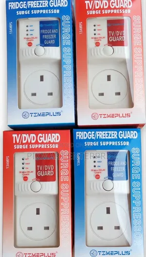 TV Guard 13A Surge Suppressor With Automatic Delay Protection