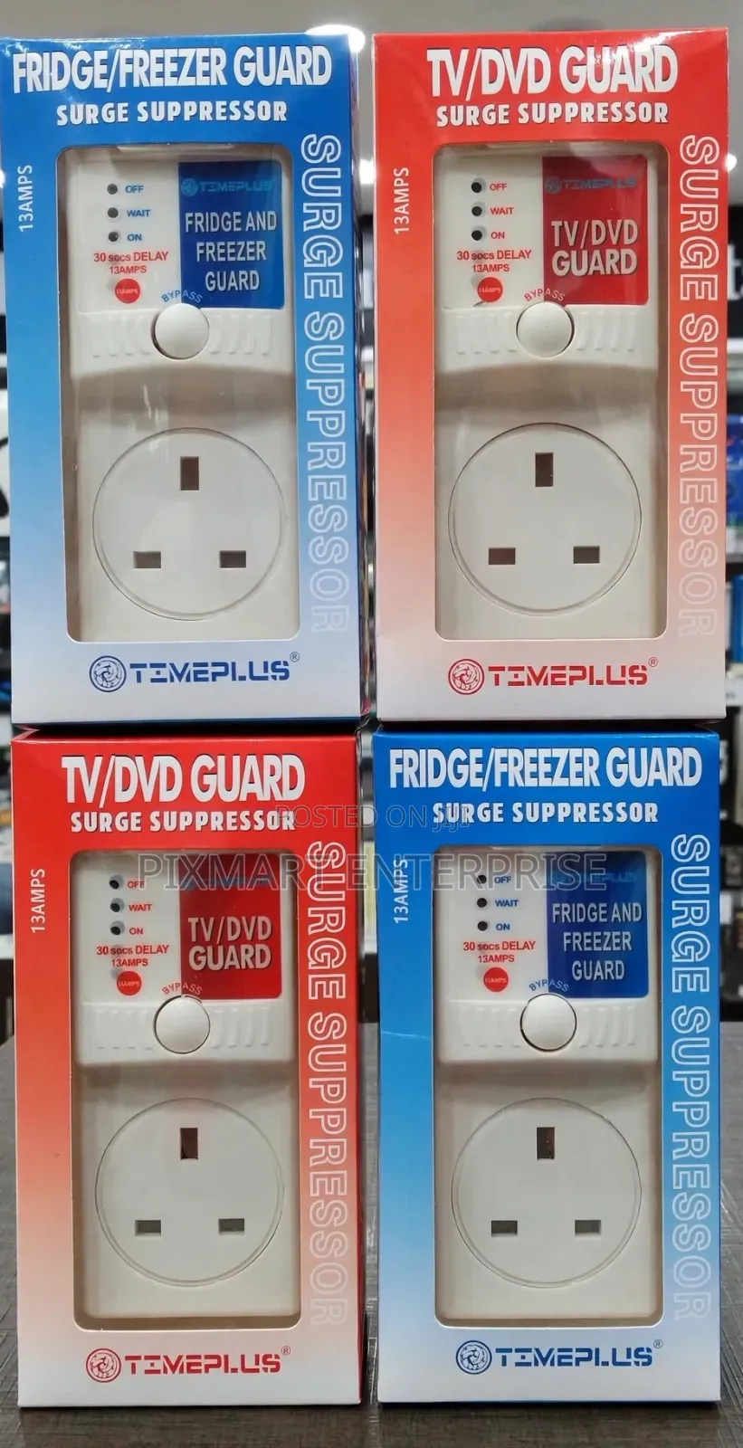 Refrigerator Voltage Guard With 30 Second Delay and Bypass