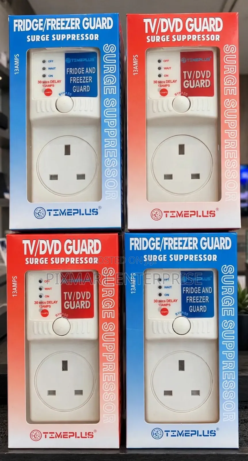 13A TV Protector Guard With Surge Suppressor and Delay Function