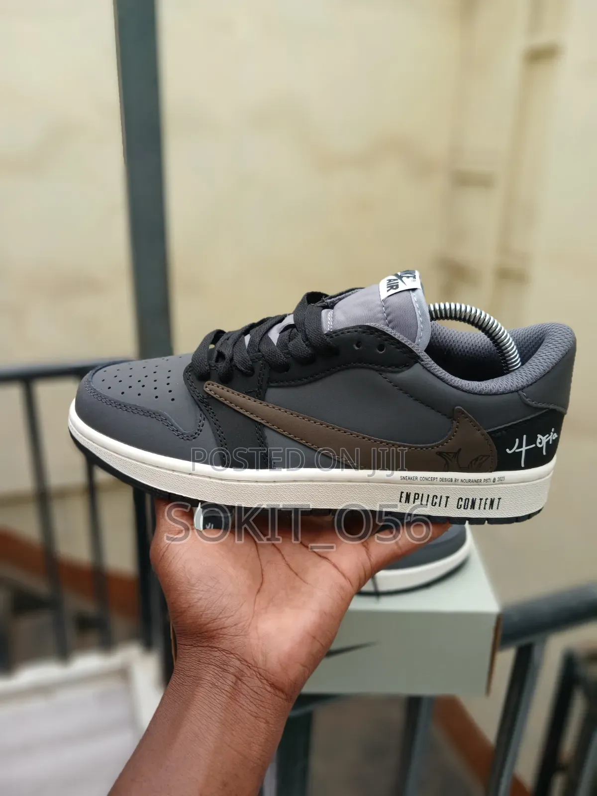 Nike Air Jordan 1 Low X Travis Scott "Utopia" Sneakers