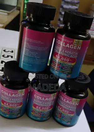Collagen Biotin & Keratin Hyaluronic Acid 64000 Extra Strength