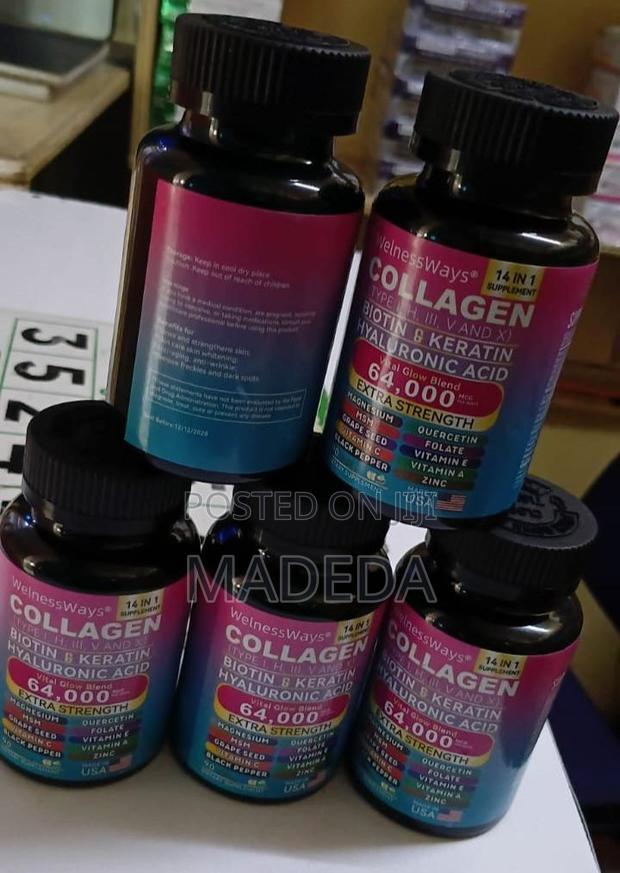Collagen Biotin & Keratin Hyaluronic Acid 64000 Extra Strength