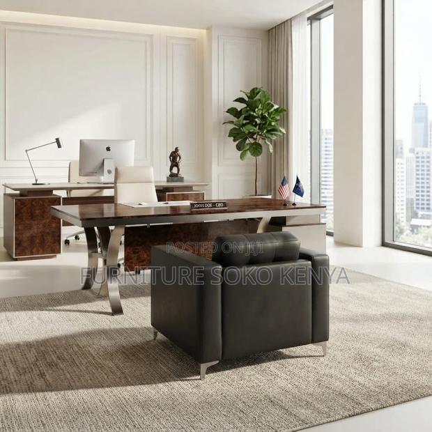 Sofas: Faux Leather Ergonomic 1 Piece Set Sofa - thumbnail 4