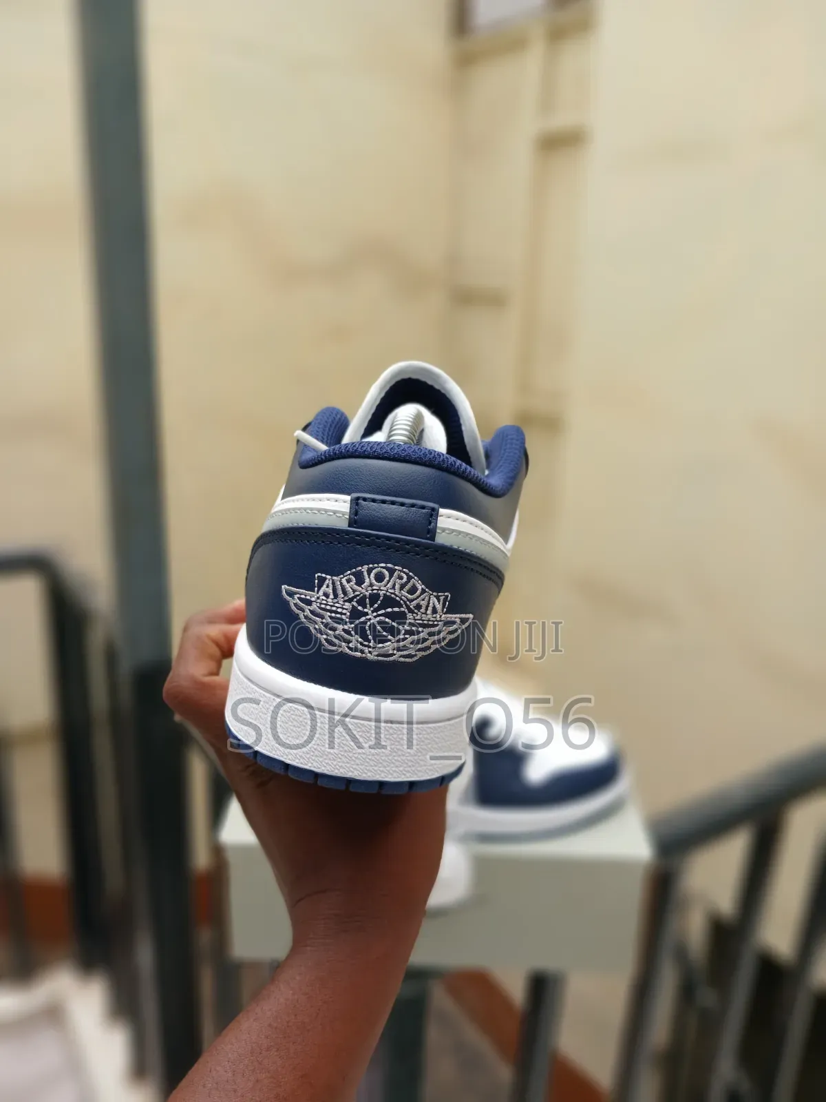 The Nike Air Jordan 1 Low Blue Wave