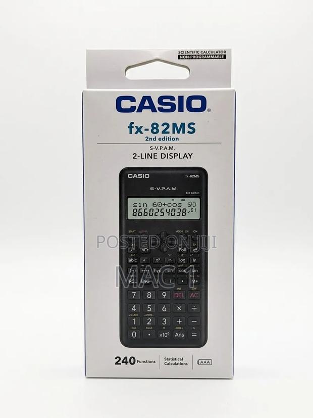 FX-82MS 2nd Edition Calculator for Secondary School and University - main view