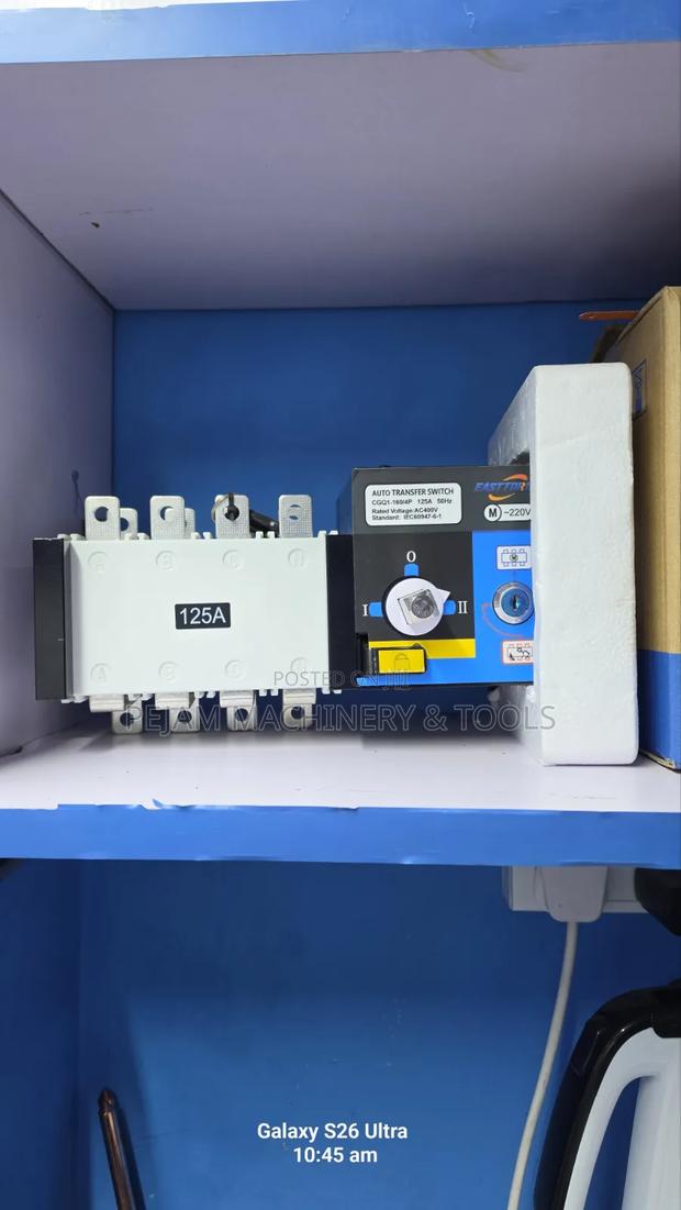 125A 3phase 4pole Automatic Changeover Switch - main view