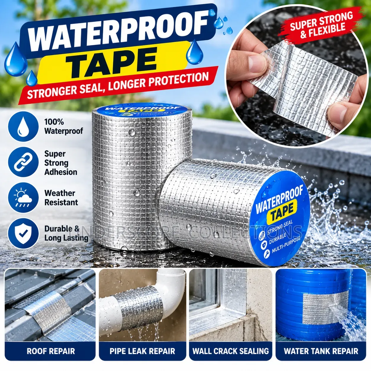 *Butyl High Resistance Tape Paste