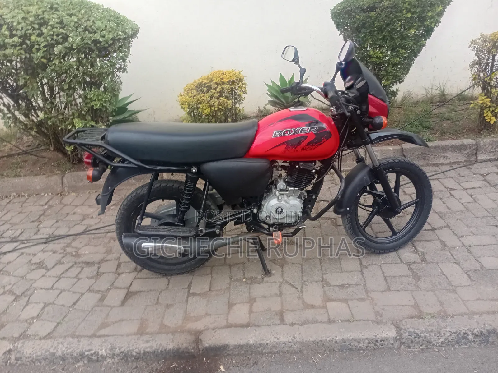 Bajaj Boxer 125 2025 Red