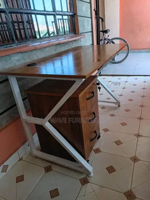 Office Desk With Side Drawers