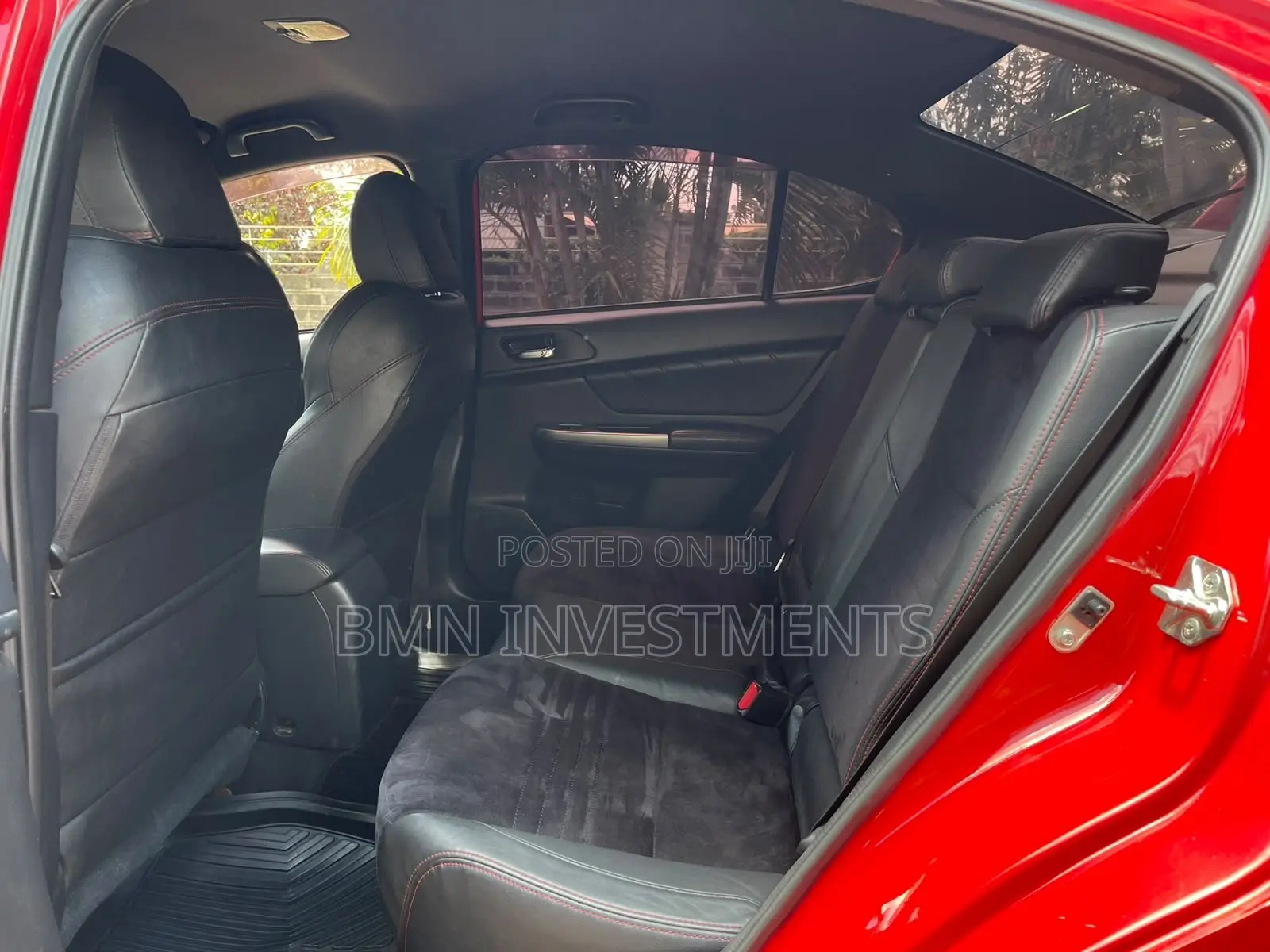 Subaru WRX STI 2015 Red