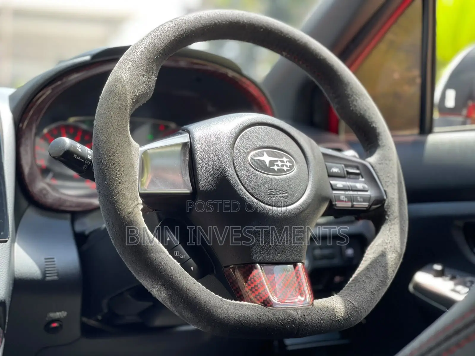 Subaru WRX STI 2015 Red