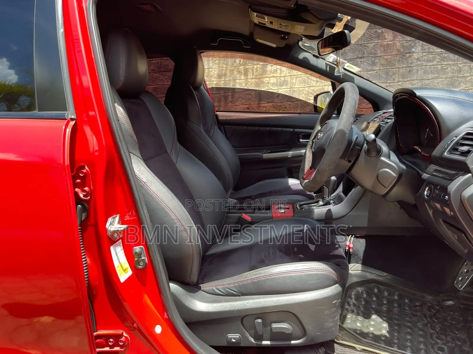Subaru WRX STI 2015 Red