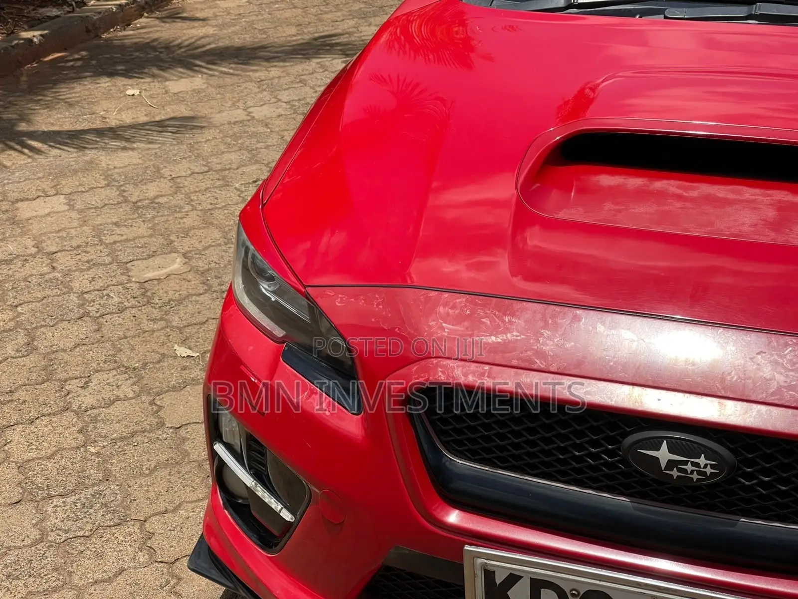 Subaru WRX STI 2015 Red