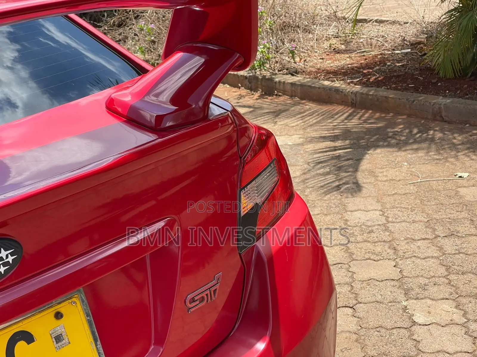 Subaru WRX STI 2015 Red