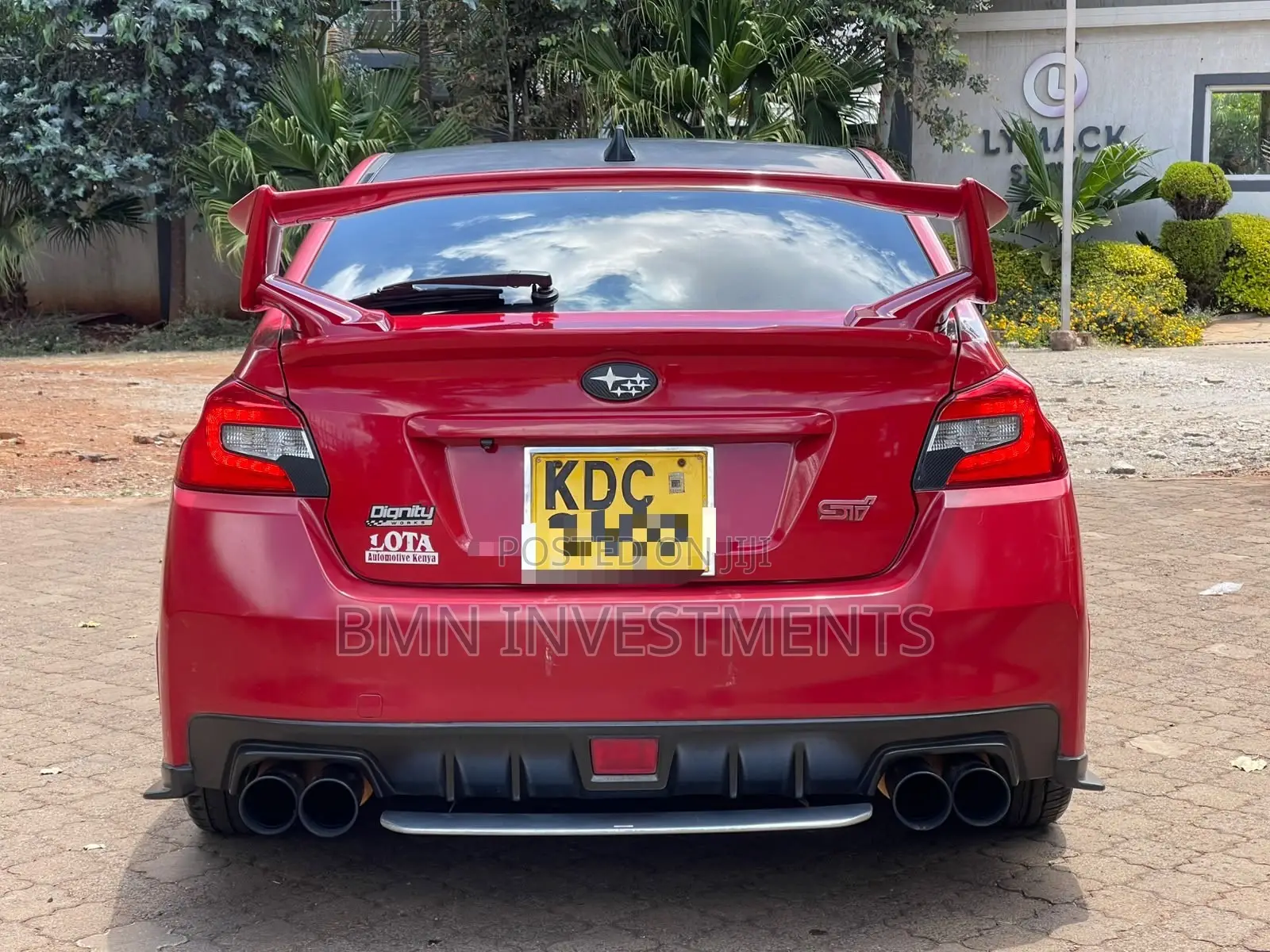 Subaru WRX STI 2015 Red