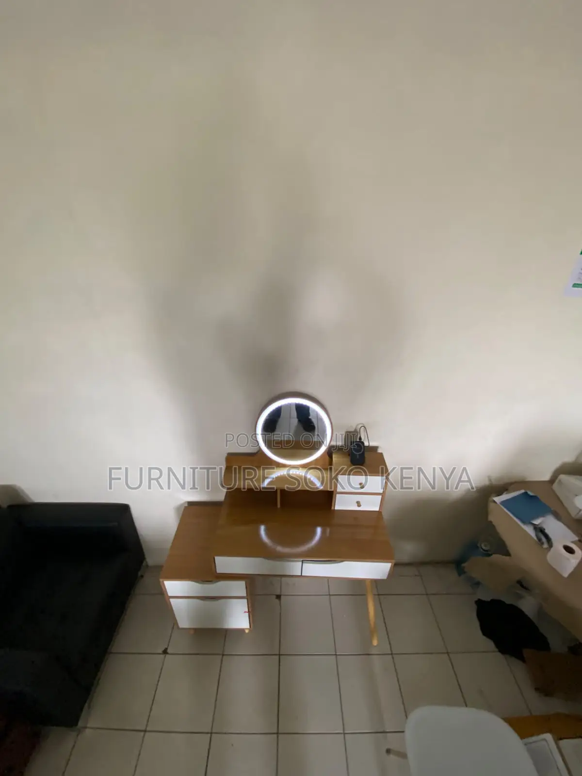 Dressing Table; Premium Vanity Dressing Table With Mirror for Bedroom