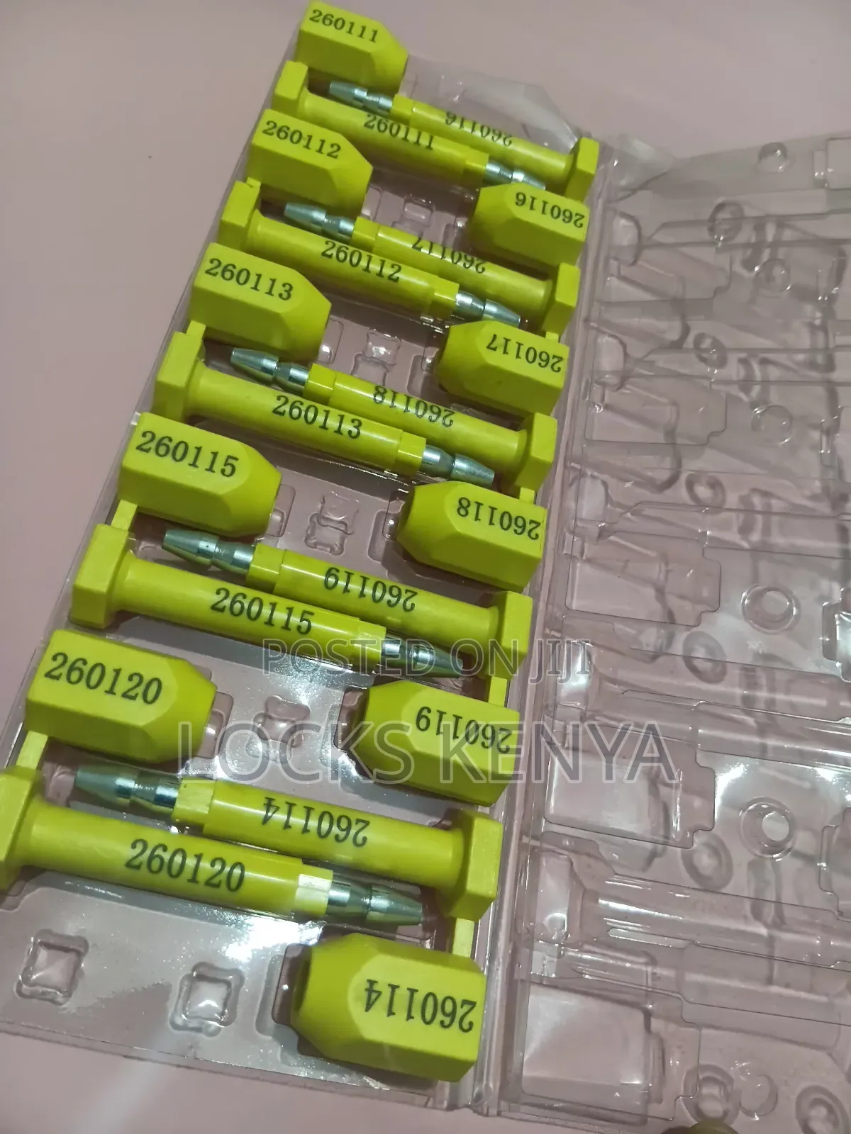 10 Pac Container Seals