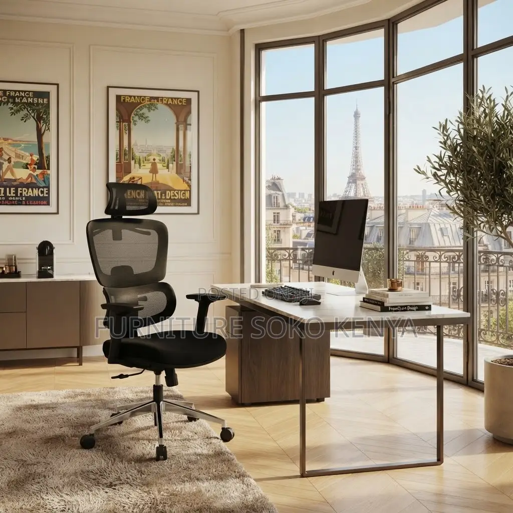 Executive Orthopedic Office Chair for Comfortable Daily Work