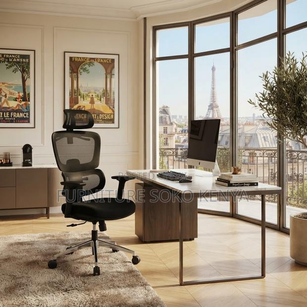 Executive Orthopedic Office Chair for Comfortable Daily Work - thumbnail 2
