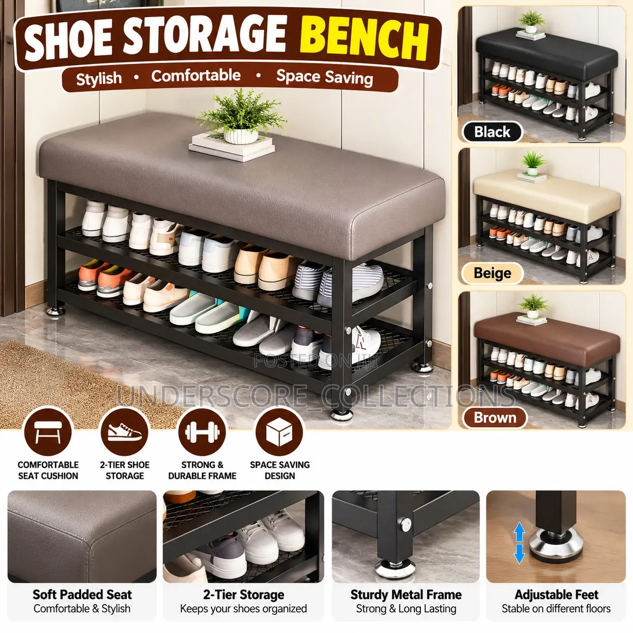 *Entry Way Shoe Rack*