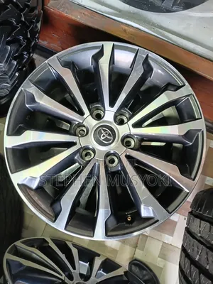 Toyota Landcruiser Prado Tx Size 19inch Rims