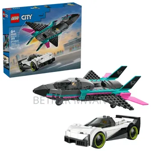 LEGO City Jet vs. Car – Jet and Supercar Racing Playset in Kenya