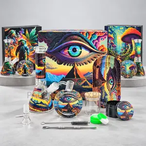 Multi-Accessory Mushroom Edition All-in-One Bong Kit