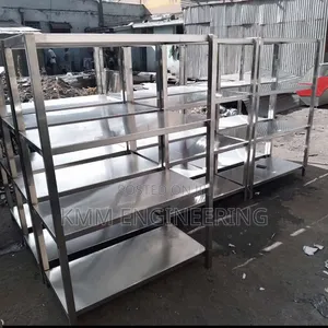 4-Tier Stainless Steel Storage Rack